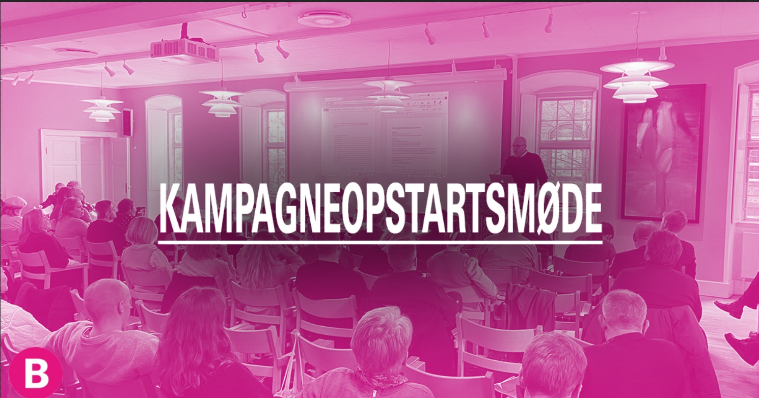 Kampagneopstartsmøde på K22